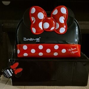 Minnie Mouse Polka Dot Kids Accessory Bag - Red and Black